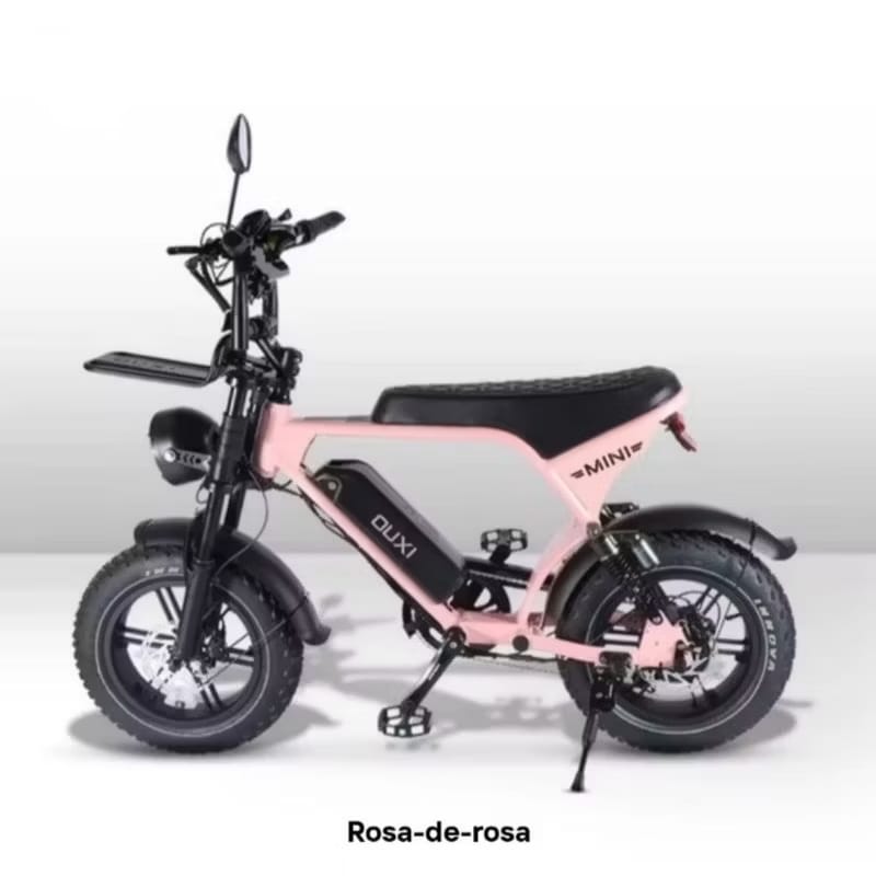 Bike Elétrica Ouxi V8 Mini Compacta e Potente 500W Autonomia 40km