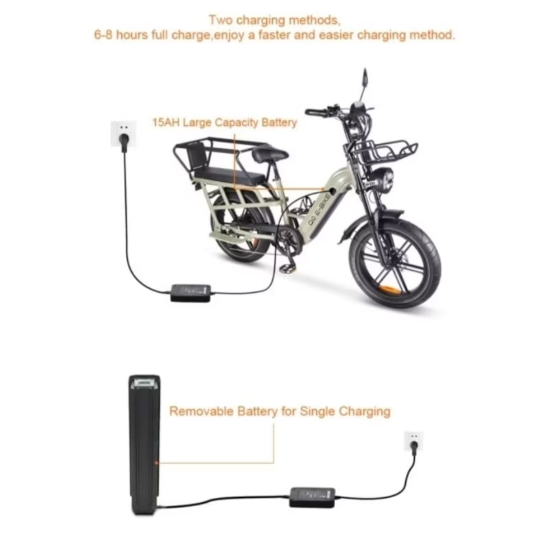 Bicicleta Elétrica OUXI Q10