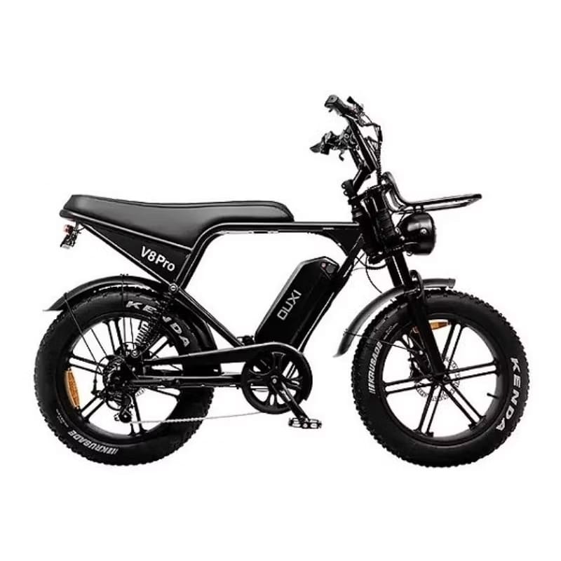 Bicicleta Elétrica Ouxi V8 Pro 1000W - Freio Duplo Disco Suspensão