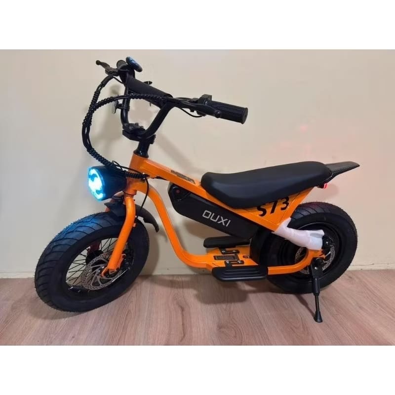 Mini Bike Elétrica Híbrida OUXI S73: Compacta, Estilosa e Eficiente